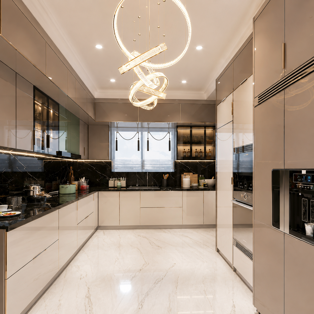 Modern luxury kitchen renovation London by GS Renovation
